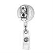 30" Cord Retractable Badge Reel with Rotating Alligator Clip | https://www.bestnamebadges.com