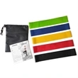 Yoga Resistance Rubber Bands Set | https://www.bestnamebadges.com