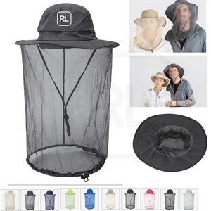 Outdoor Anti - Mosquito Bucket Hat With Net Mesh