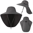 Fishing Hats Sun Protection With Neck Flap Cover | https://www.bestnamebadges.com