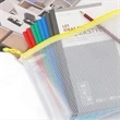 Multisize Mesh Zipper Pouch Document Bag | https://www.bestnamebadges.com