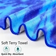 Custom Square Beach Towel | https://www.bestnamebadges.com