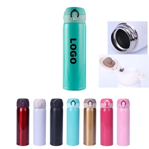 Stainless Steel Vacuum Water Bottle | https://www.bestnamebadges.com