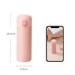 Push Open Stainless Steel Vacuum Water Bottles | https://www.bestnamebadges.com