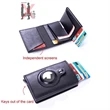 Slim Wallet With Money Clip Rfid Credit Card Holder | https://www.bestnamebadges.com