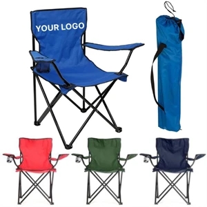 Folding Camping Chair With Handle | https://www.bestnamebadges.com