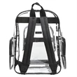The Economy Clear Backpack | https://www.bestnamebadges.com
