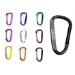 D Shape Locking Carabiner | https://www.bestnamebadges.com