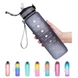 32Oz Water Bottle With Time Marker & Straw | https://www.bestnamebadges.com