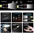 Zoomable Usb Led Flashlight With Clip | https://www.bestnamebadges.com