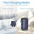 Portable Solar Charger 10000Mah | https://www.bestnamebadges.com