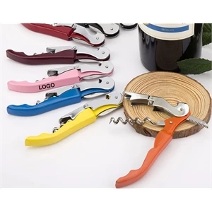 Custom Bottle Opener Corkscrew | https://www.bestnamebadges.com