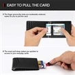 Slim Rfid Blocking Leather Wallet For Men With Money Clip | https://www.bestnamebadges.com