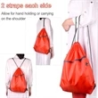 Drawstring Backpack Bulk Cinch Bag | https://www.bestnamebadges.com
