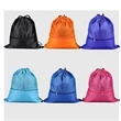 Drawstring Backpack With Zipper | https://www.bestnamebadges.com