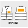 Multiple Pockets Safety Vest With Reflective Strips | https://www.bestnamebadges.com