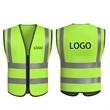 High Visibility Safety Vest With Reflective Strips | https://www.bestnamebadges.com