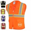 Fire Resistant Class 2 Reflective Vest | https://www.bestnamebadges.com