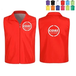 Adult Volunteer Activity Supermarket Uniform Vests