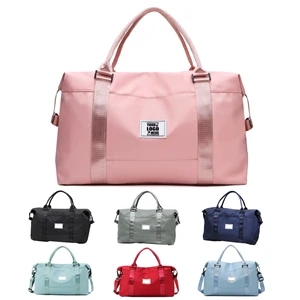 Travel Duffel Bag | https://www.bestnamebadges.com