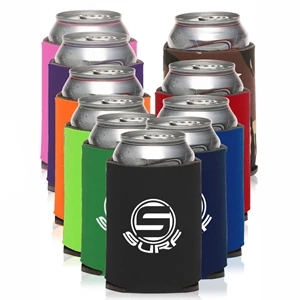 Assorted Premium 4mm Collapsible Can Coolers | https://www.bestnamebadges.com