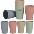 Reusable Wheat Straw Cups | https://www.bestnamebadges.com
