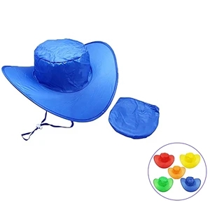 Foldable Cowboy Hat With Case