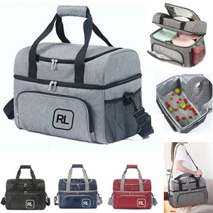 30L Double Decker Insulated Cooler Lunch Bag