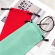 Glasses Storage Pouch With Drawstring Imprint Logo | https://www.bestnamebadges.com