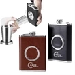 Hip Flask With Collapsible Shot Glass | https://www.bestnamebadges.com