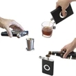 Hip Flask With Collapsible Shot Glass | https://www.bestnamebadges.com