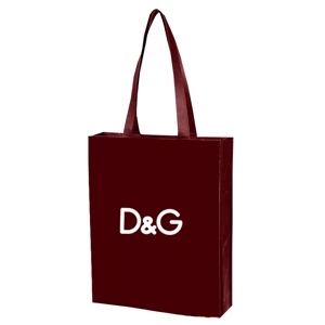 Custom Popular Non-Woven Tote Bag | https://www.bestnamebadges.com