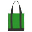 Budget Custom Non Woven Two Tone Shopper Tote Bag | https://www.bestnamebadges.com