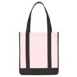 Budget Custom Non Woven Two Tone Shopper Tote Bag | https://www.bestnamebadges.com