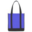 Budget Custom Non Woven Two Tone Shopper Tote Bag | https://www.bestnamebadges.com