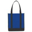 Budget Custom Non Woven Two Tone Shopper Tote Bag | https://www.bestnamebadges.com