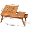 Bamboo Laptop Desk | https://www.bestnamebadges.com