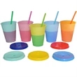 16 Oz. Color Changing Cup With Lid And Straw | https://www.bestnamebadges.com