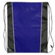 Budget Custom Two Tone Sided Drawstring Tote Bag | https://www.bestnamebadges.com