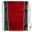 Budget Custom Two Tone Sided Drawstring Tote Bag | https://www.bestnamebadges.com