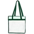 Budget Custom Clear Tote Bag With Zipper | https://www.bestnamebadges.com