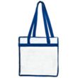 Budget Custom Clear Tote Bag With Zipper | https://www.bestnamebadges.com