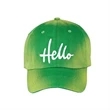 Sport Letter Embroidery Baseball Caps | https://www.bestnamebadges.com