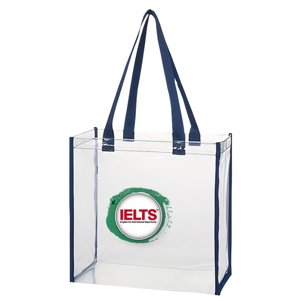 Budget Custom Clear Tote Bag