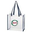 Budget Custom Clear Tote Bag | https://www.bestnamebadges.com