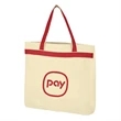 Budget Custom Senado Canvas Tote Bag | https://www.bestnamebadges.com