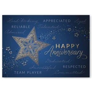 Star Celebration Card
