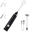 Milk Frother Handheld Foam Maker | https://www.bestnamebadges.com
