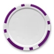 Poker Chip Ball Marker with Peel Off Label | https://www.bestnamebadges.com
