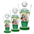 Slough Golf VividPrint™ Award - Green | https://www.bestnamebadges.com